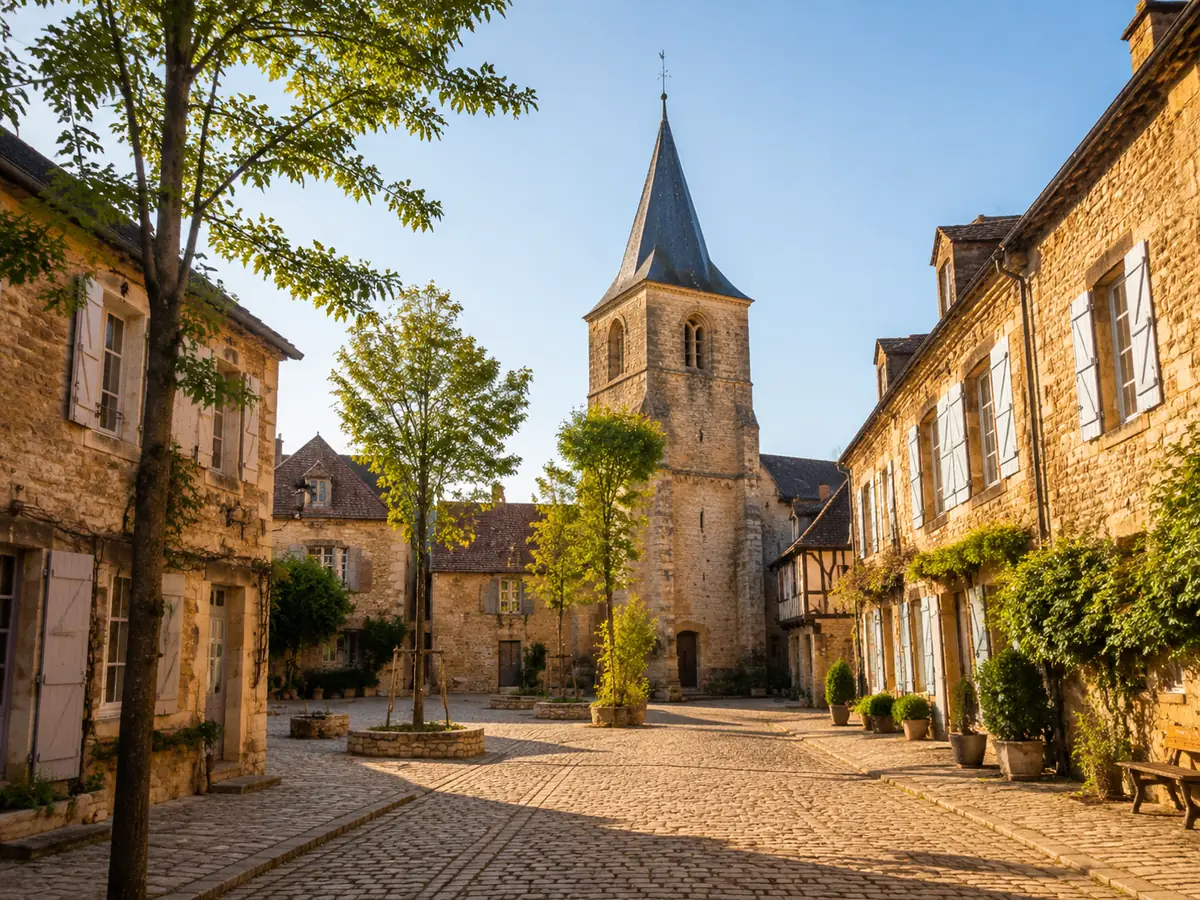 The church at Sainte-Mère-Église with the paratrooper effigy